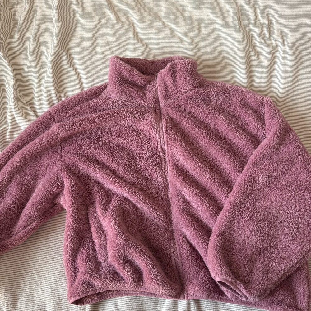 Old Navy Pink Teddy Jacket